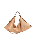BIDINIS Eleonora hobo raffia bag Natural/tan