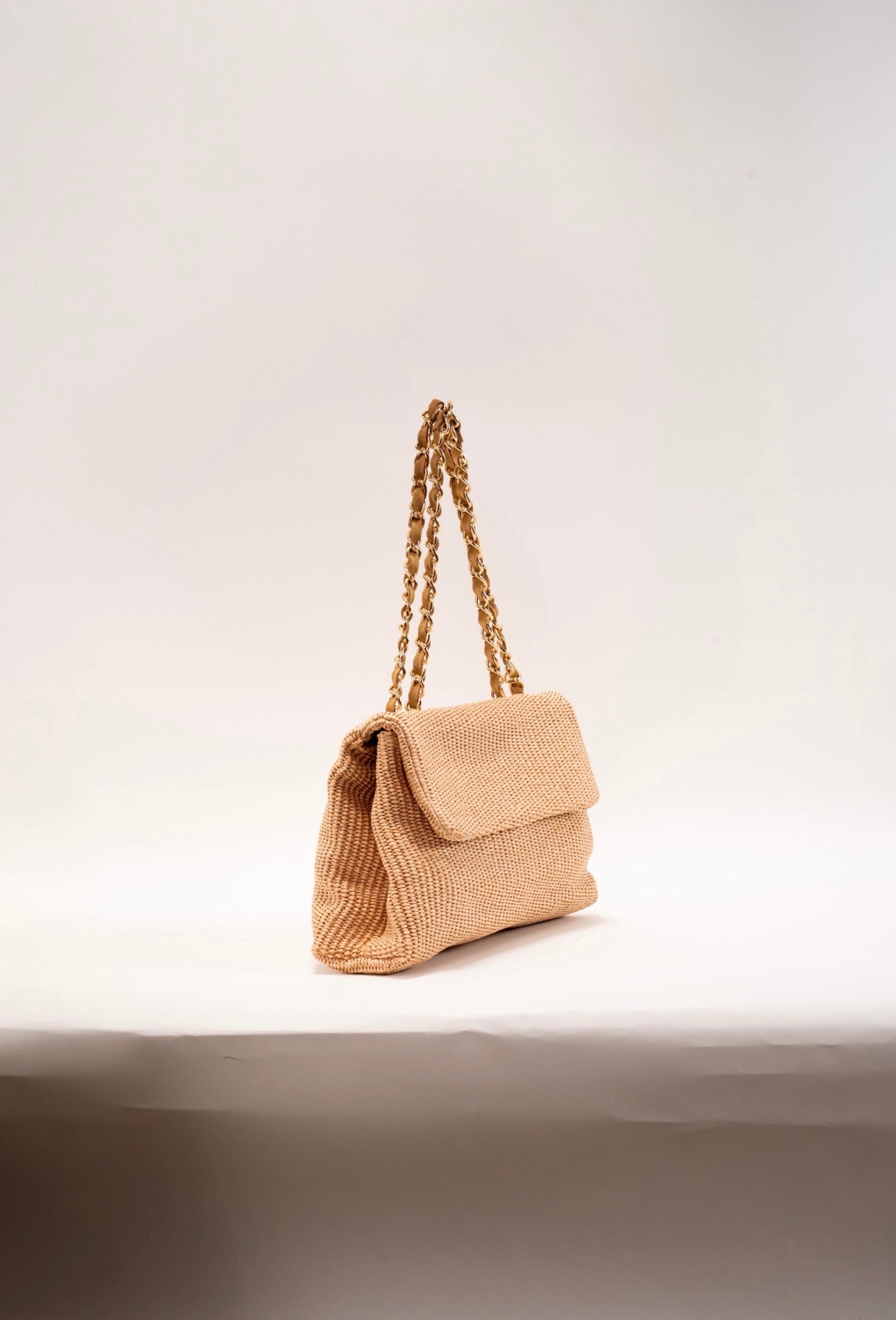 BIDINIS Clarice raffia bag Natural