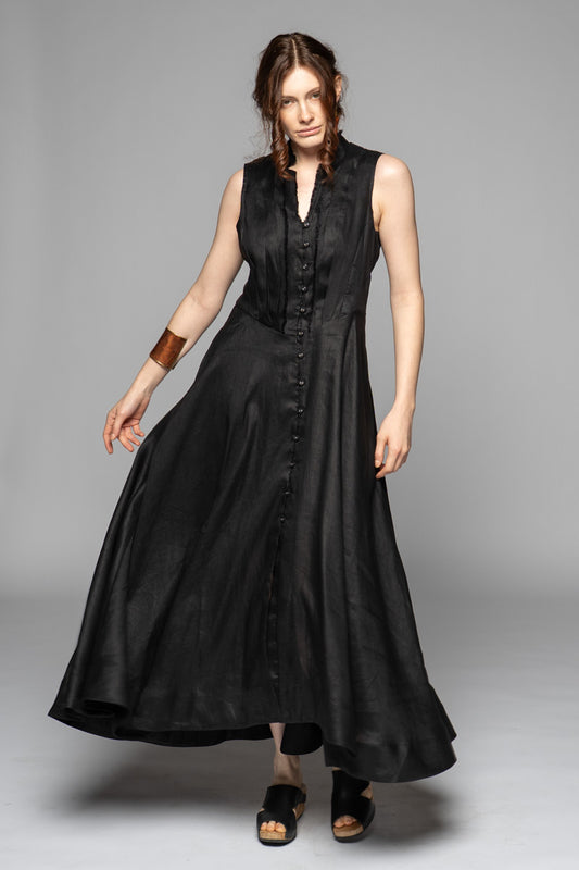 DOGSTAR Agnes Tuck Dress Black