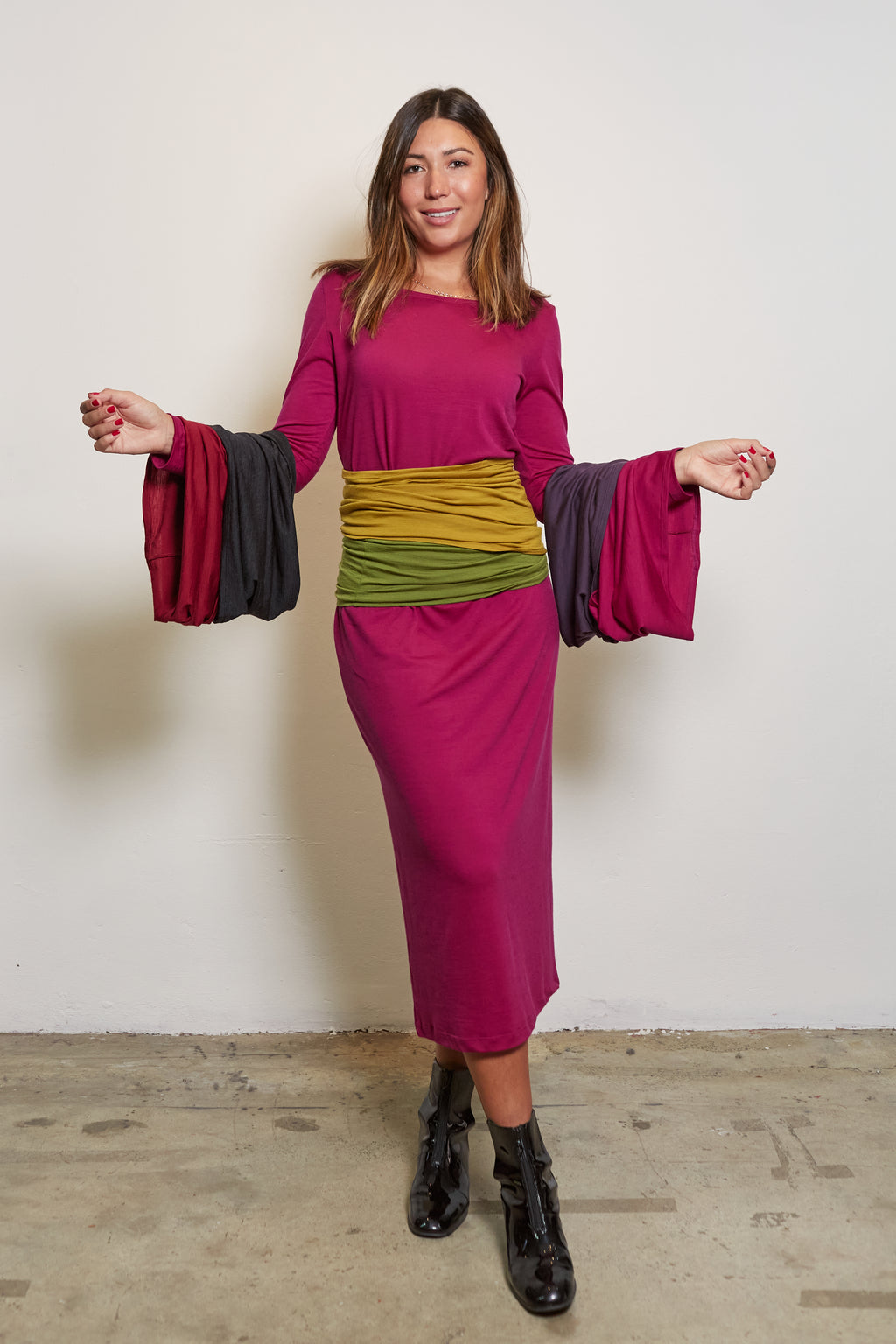 SYLVIA RILEY Cowl Neck