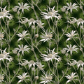 MS CHIEF DESIGNS Flannel Flowers in Chenille Forest
