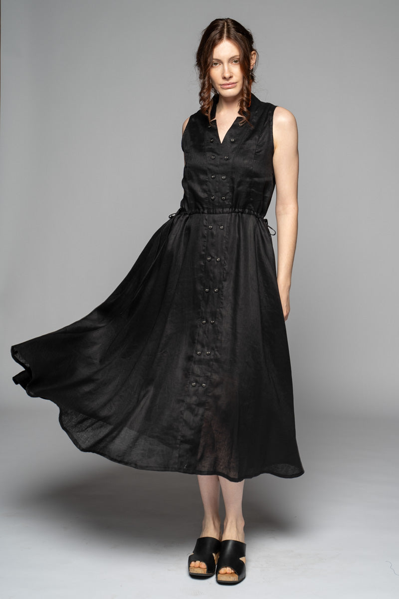 DOGSTAR Agnes Tuck Dress Black