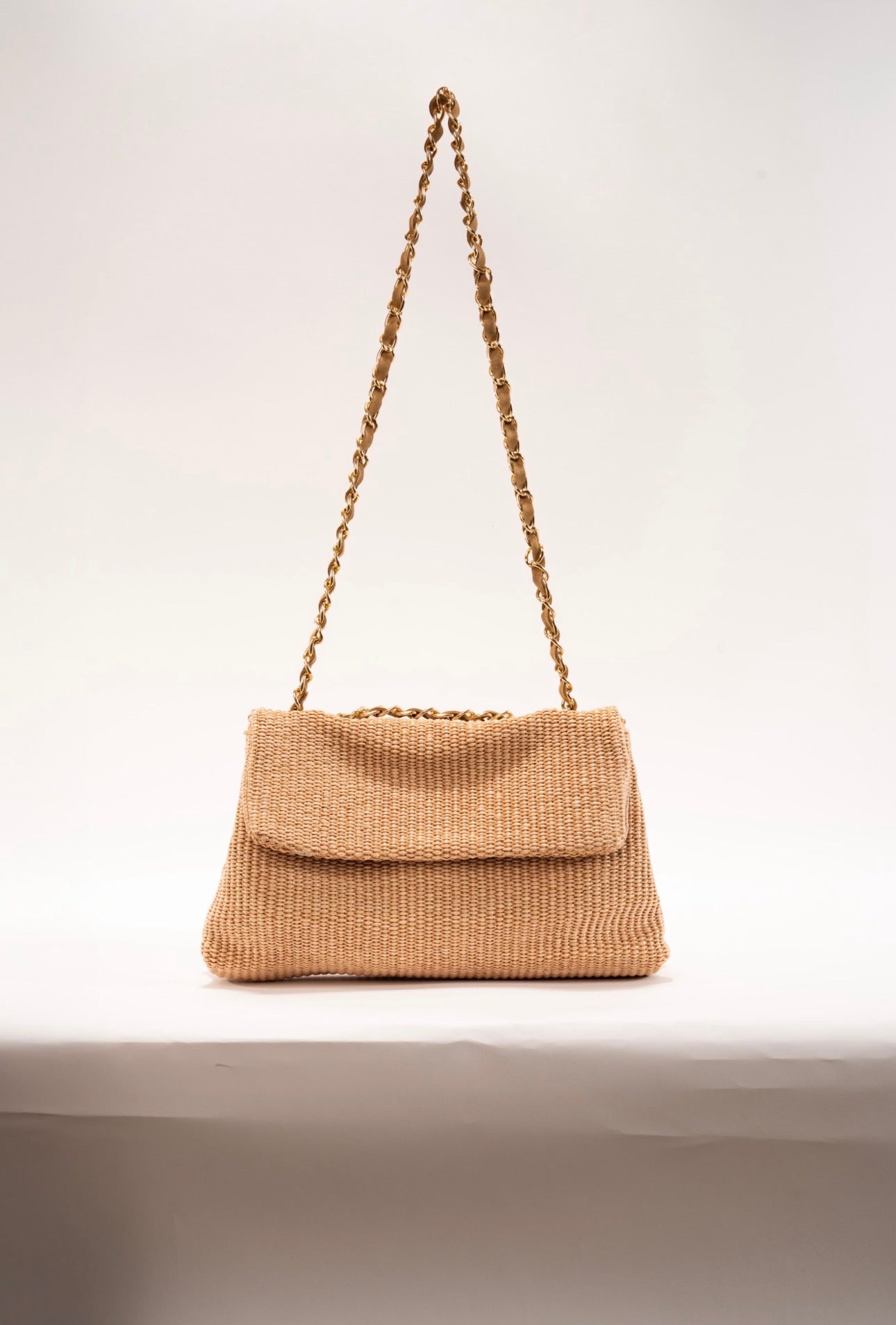 BIDINIS Clarice raffia bag Natural