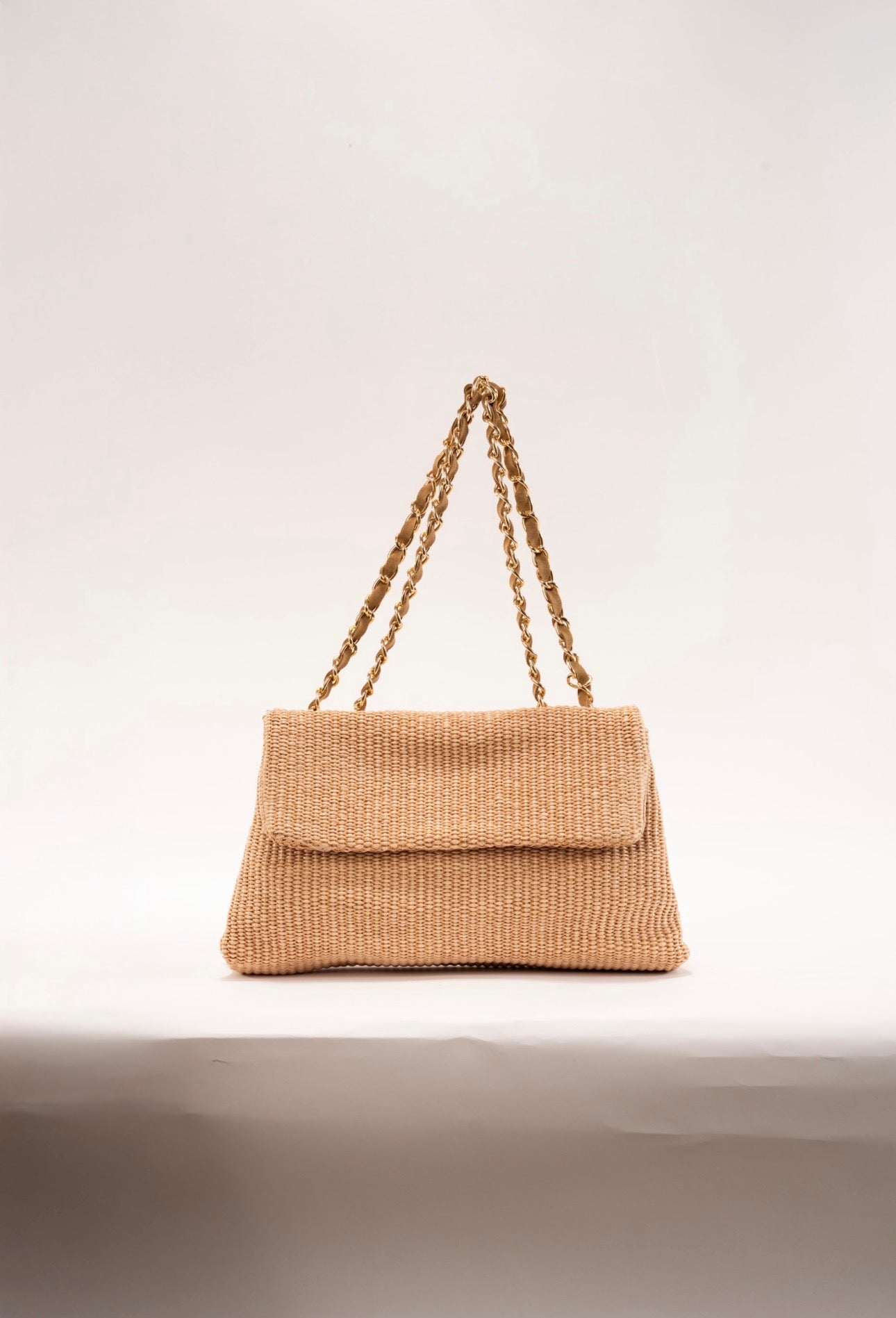 BIDINIS Clarice raffia bag Natural