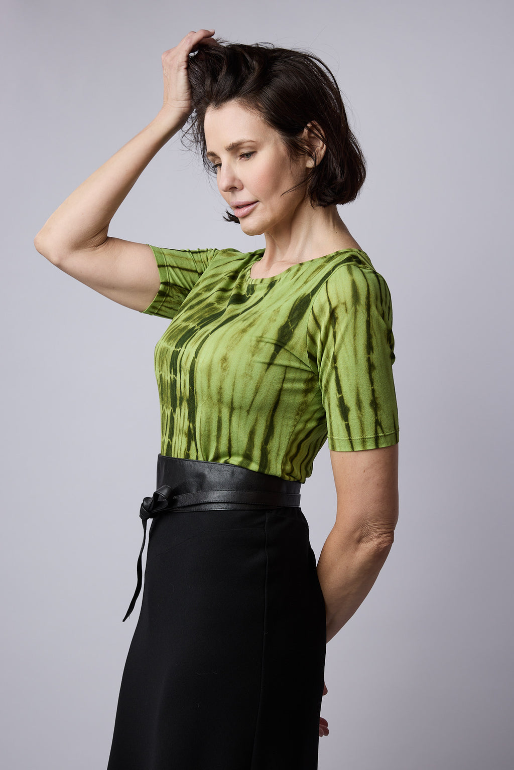 SYLVIA RILEY Artemis Shibori top
