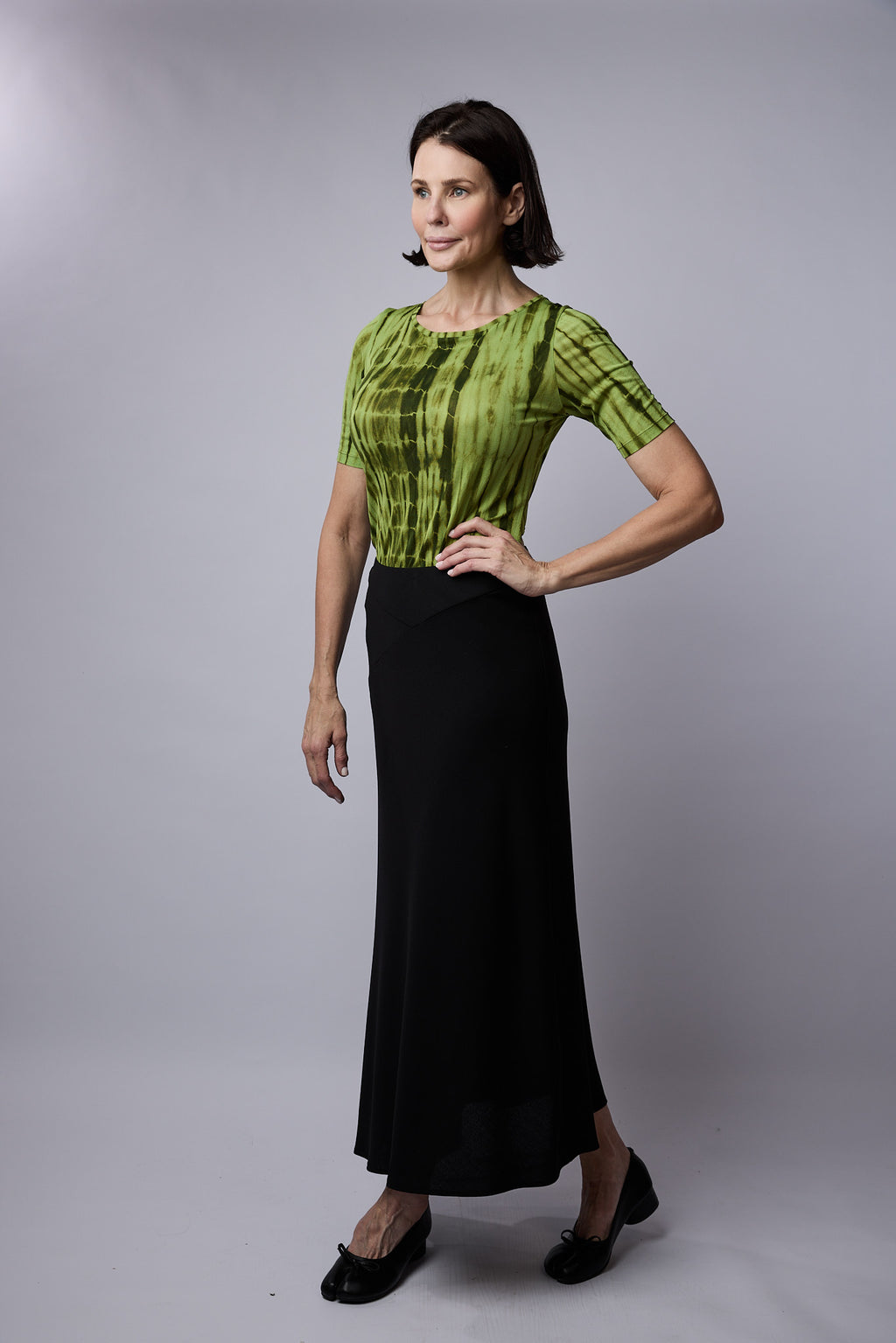 SYLVIA RILEY Artemis Shibori top