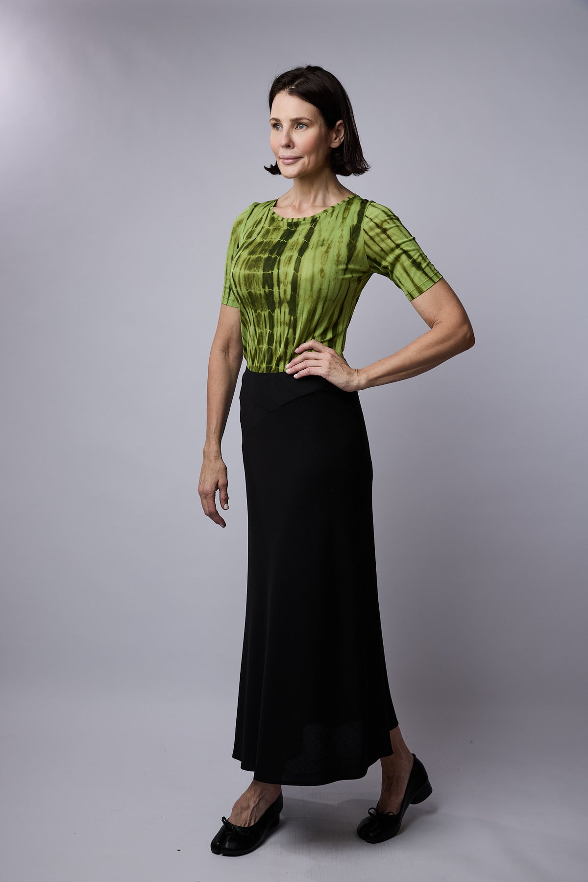 SYLVIA RILEY Artemis Shibori top