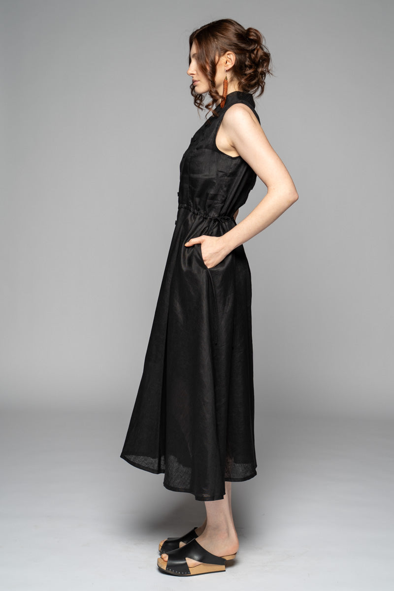 DOGSTAR Agnes Tuck Dress Black