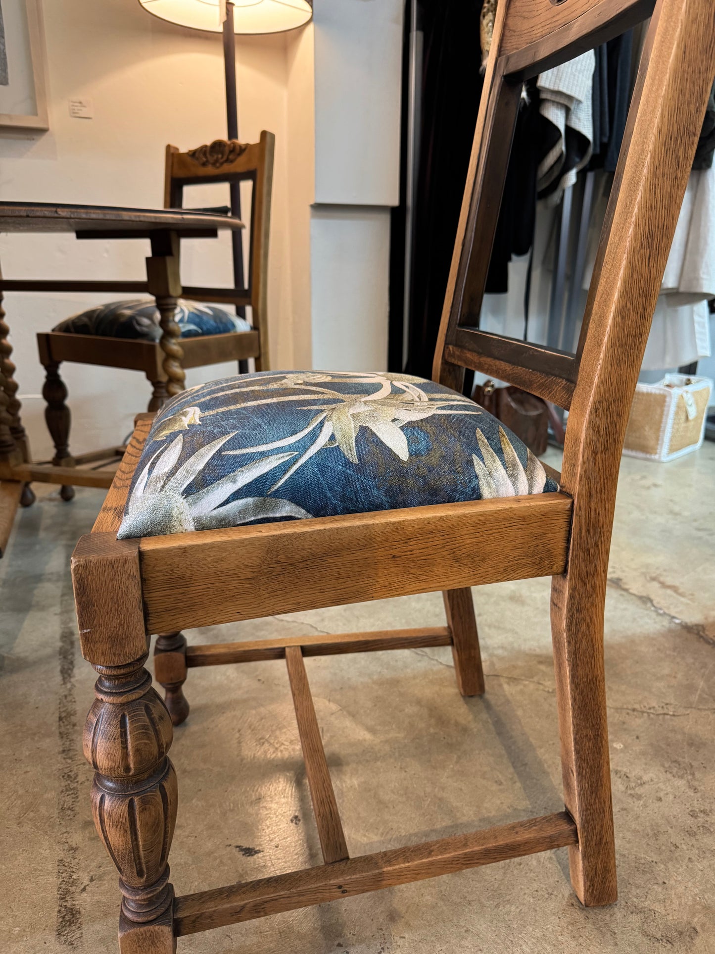 Dining table and chairs