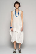 DOGSTAR Sabi Tuck Dress White