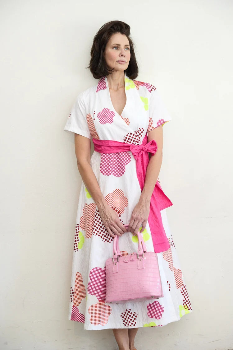 SYLVIA RILEY Grace dress cherry Blossom