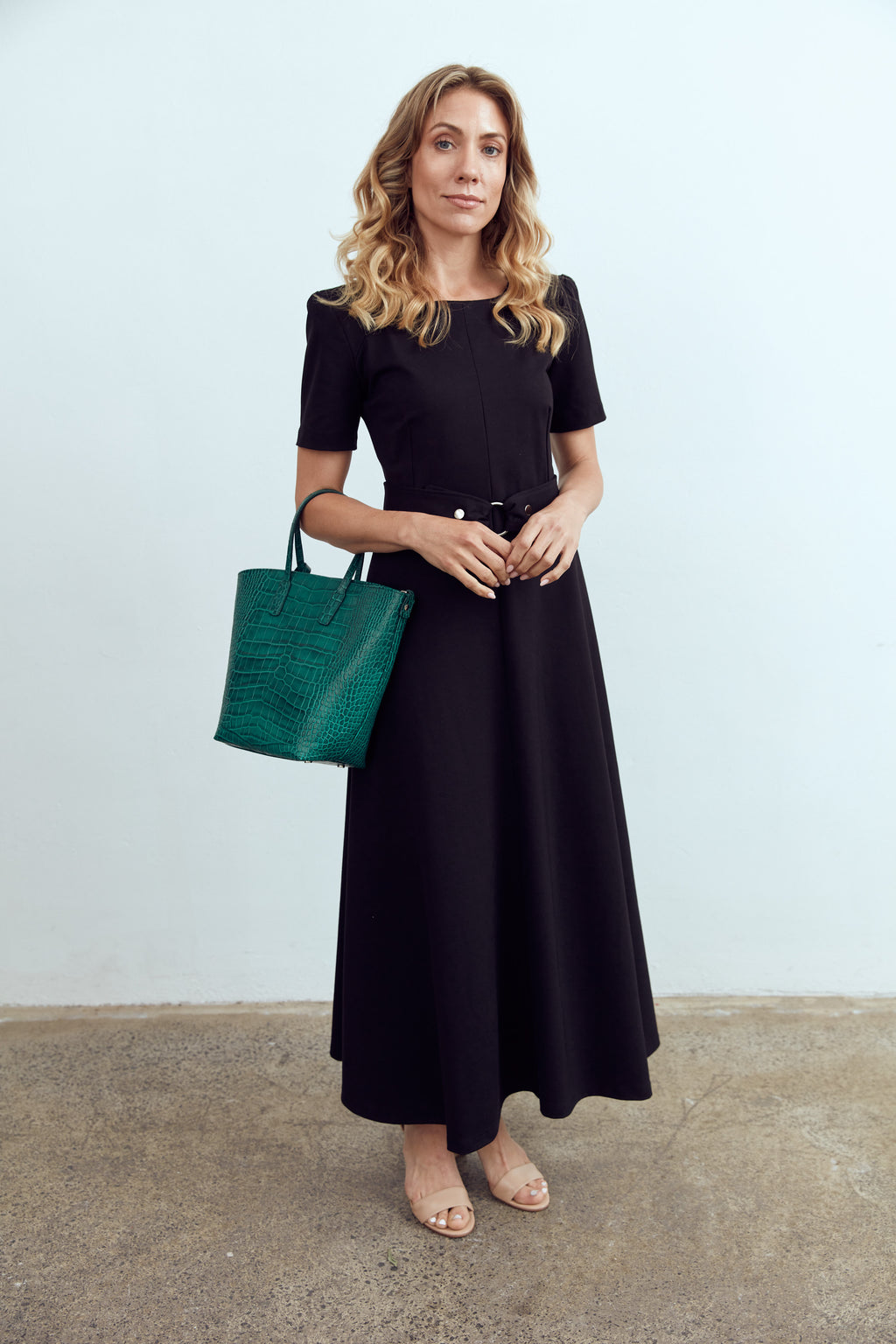 Indira Dress Navy