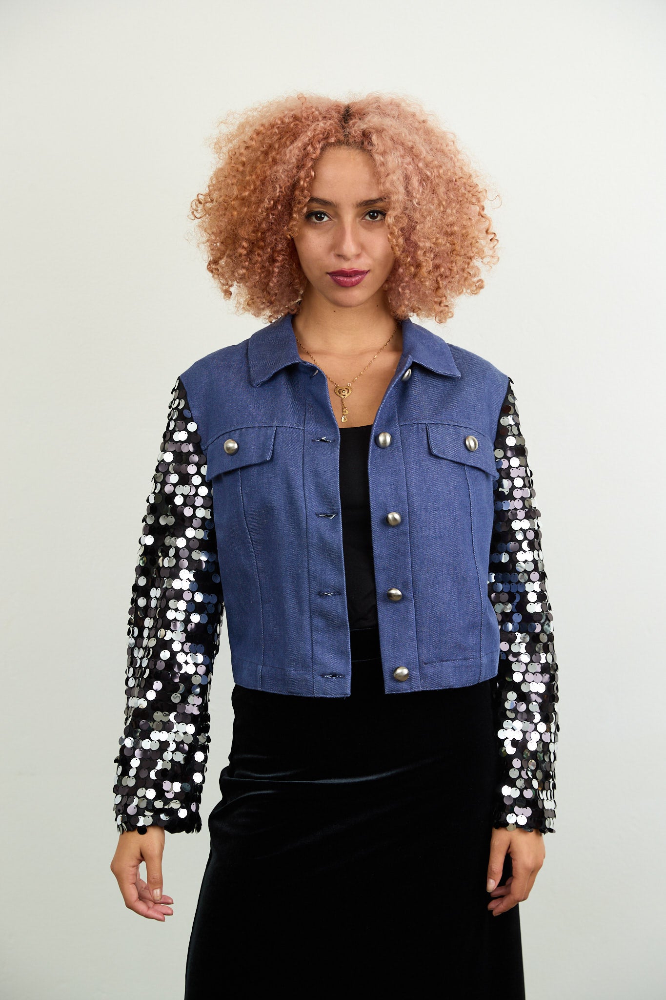 SYLVIA RILEY Dulcie Cropped Jacket