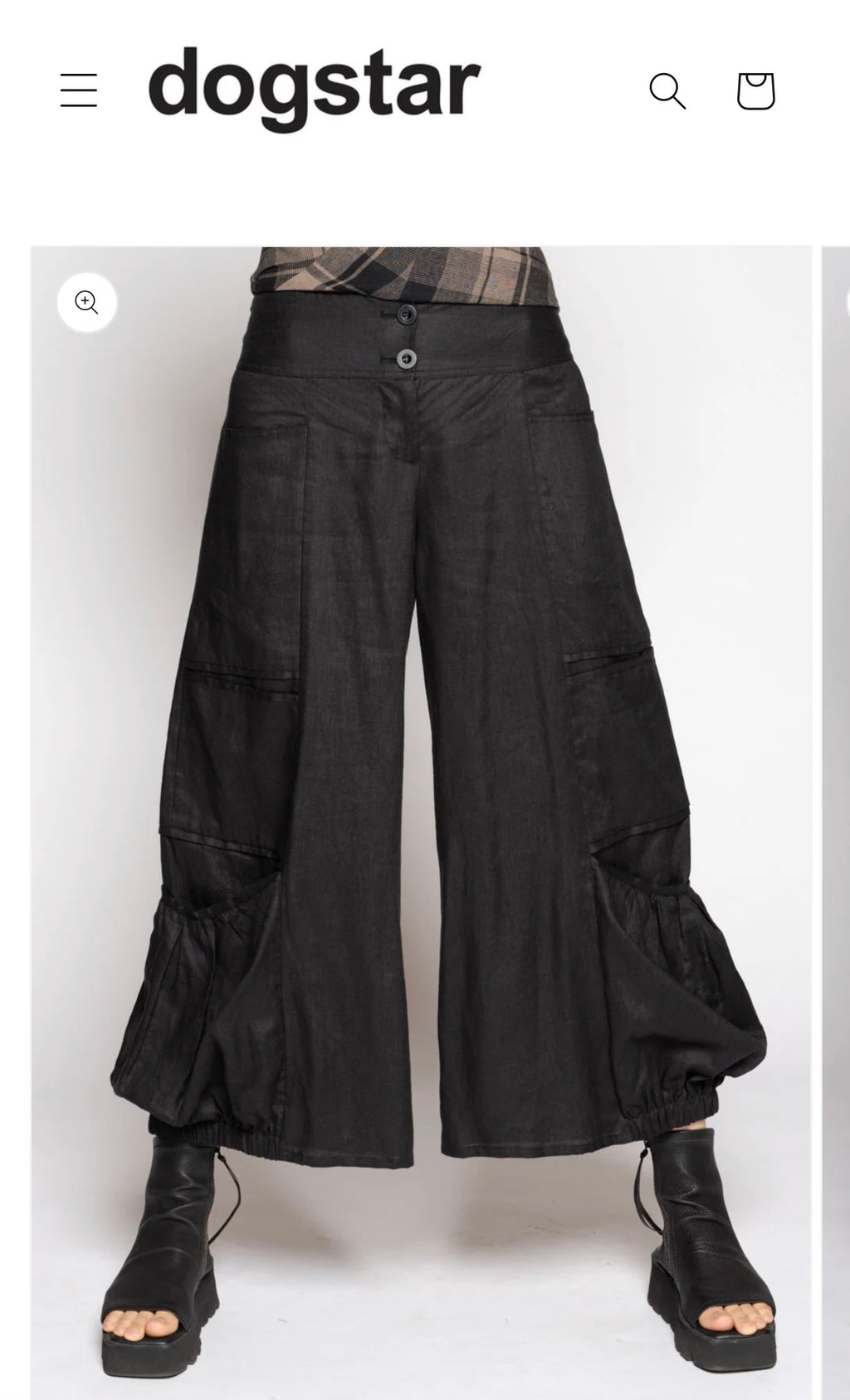 DOGSTAR Strata Pocket Pants Black