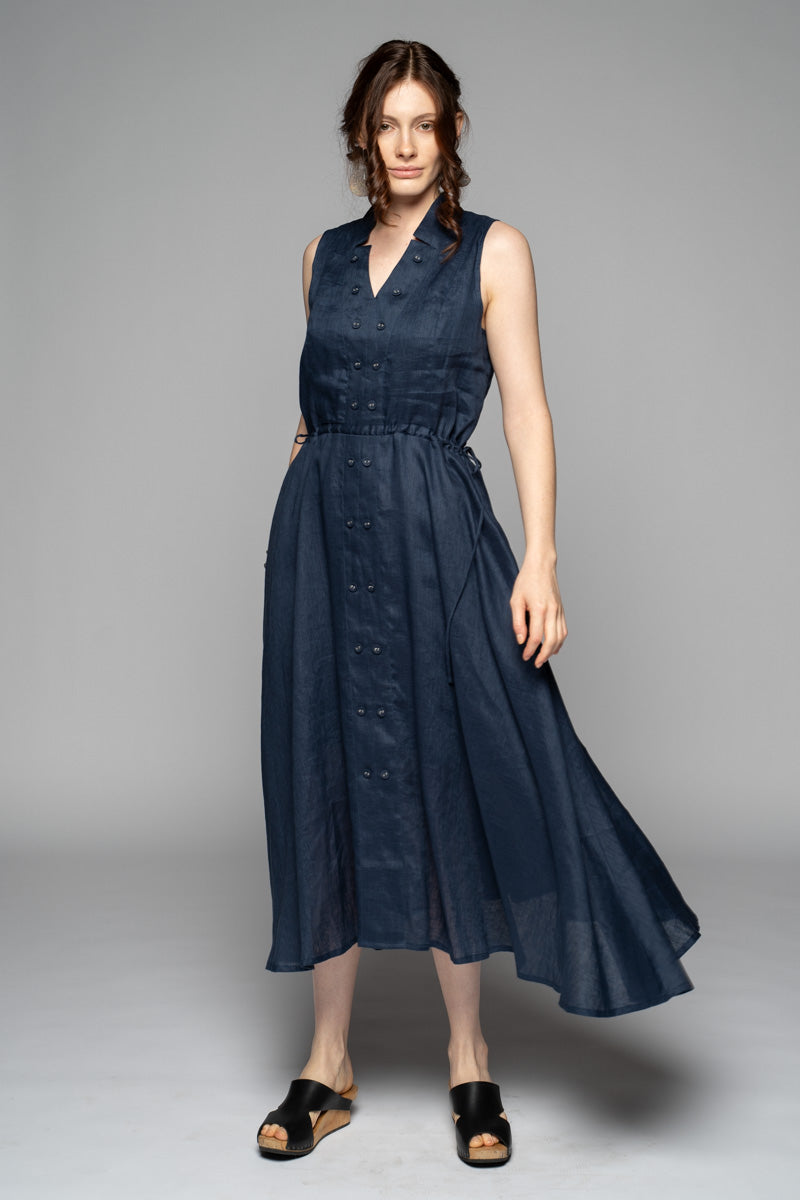 DOGSTAR Agnes Tuck Dress Ocean