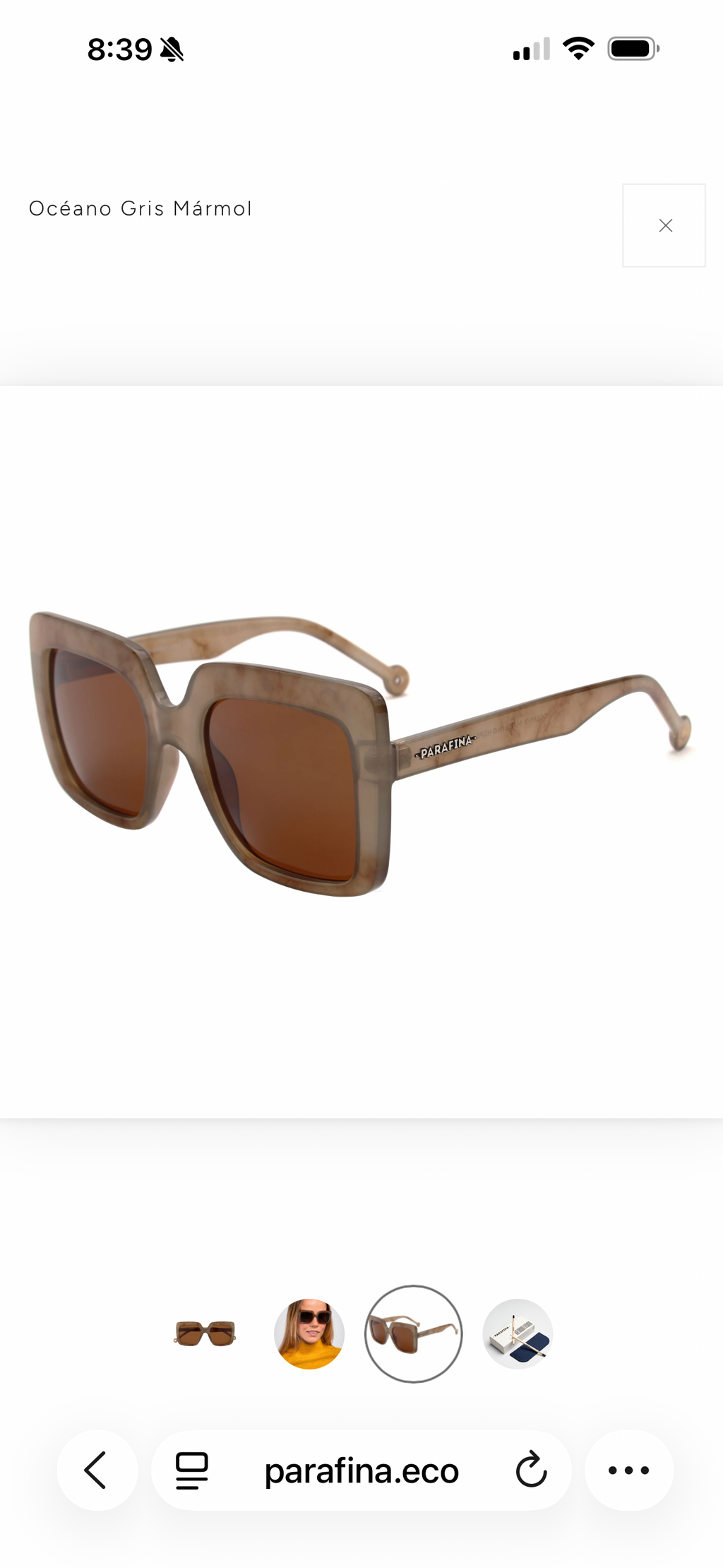 PARAFINA Oceano taupe