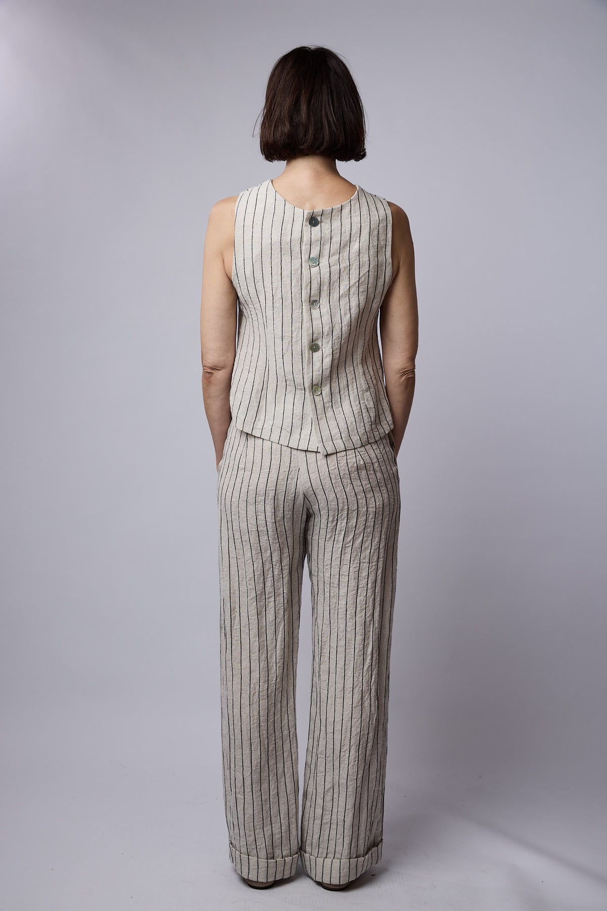 Julianne Stripe Linen Pants
