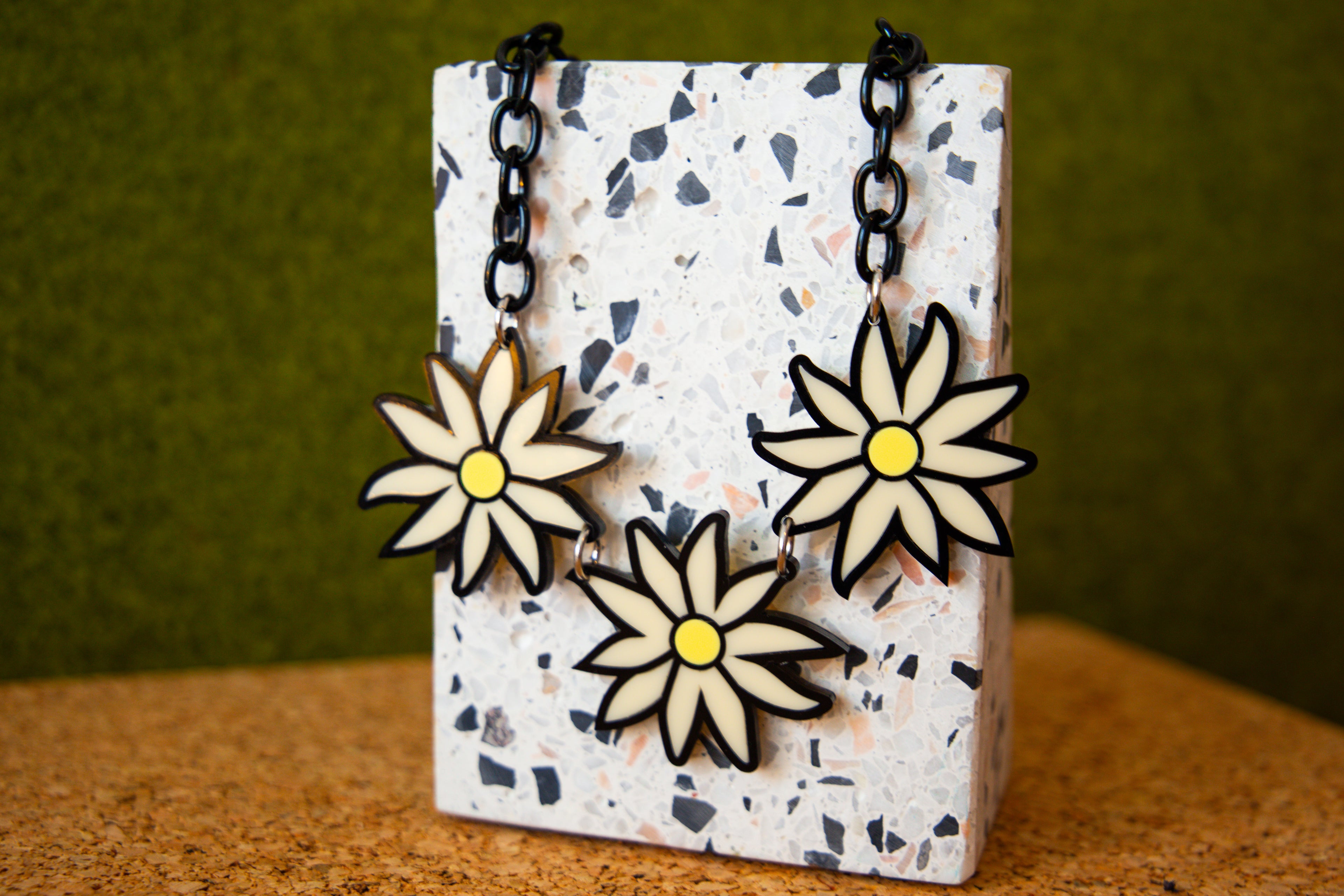 Flannel Flower Earrings