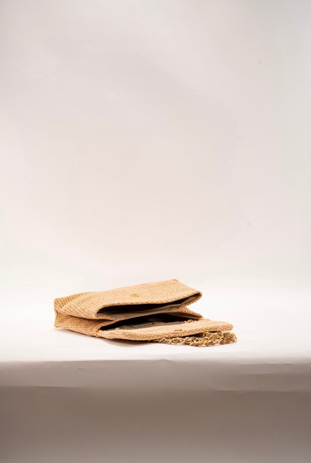 BIDINIS Clarice raffia bag Natural