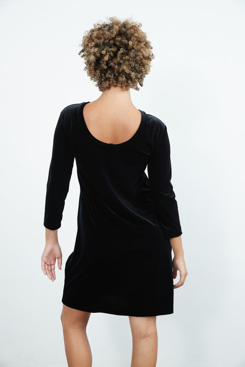 Lucia Velvet Mini Dress