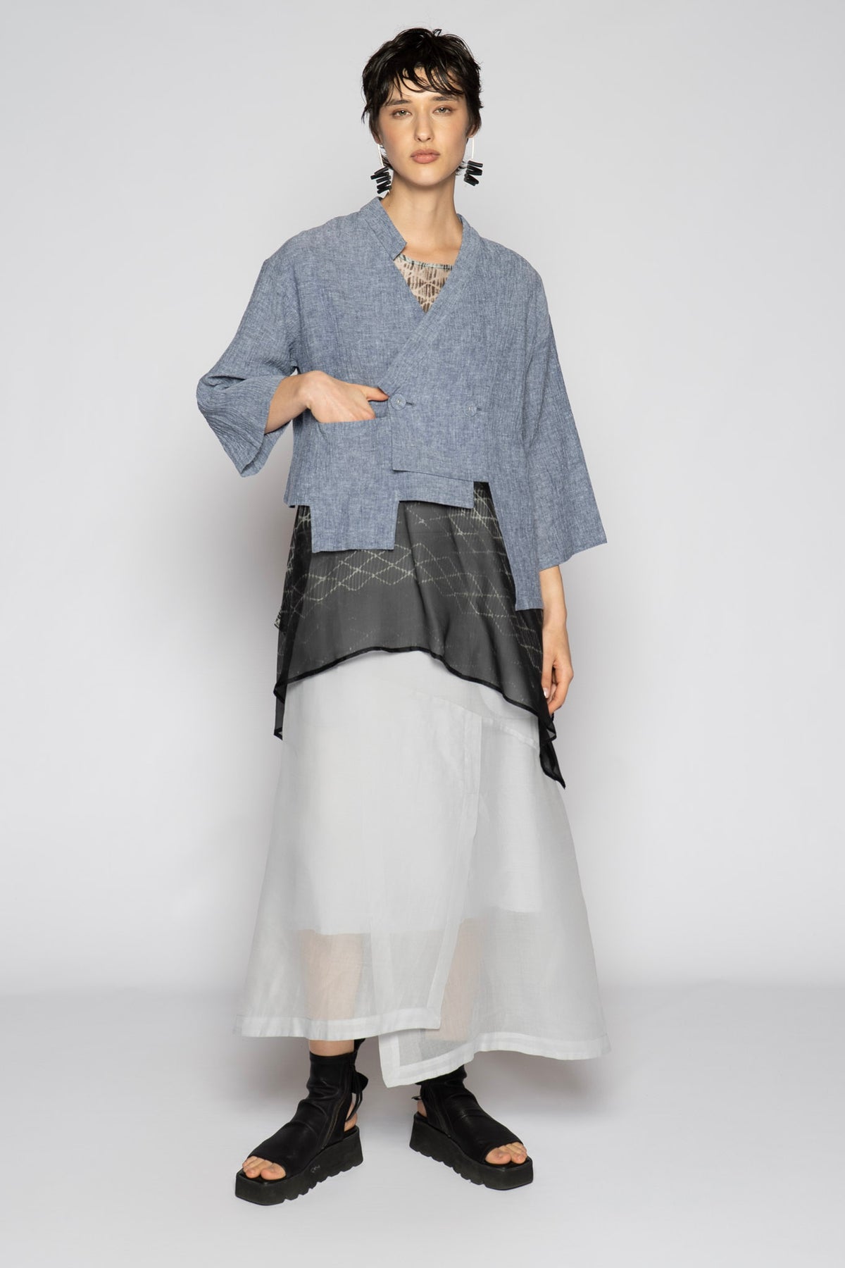 DOGSTAR Melange Short Jacket denim