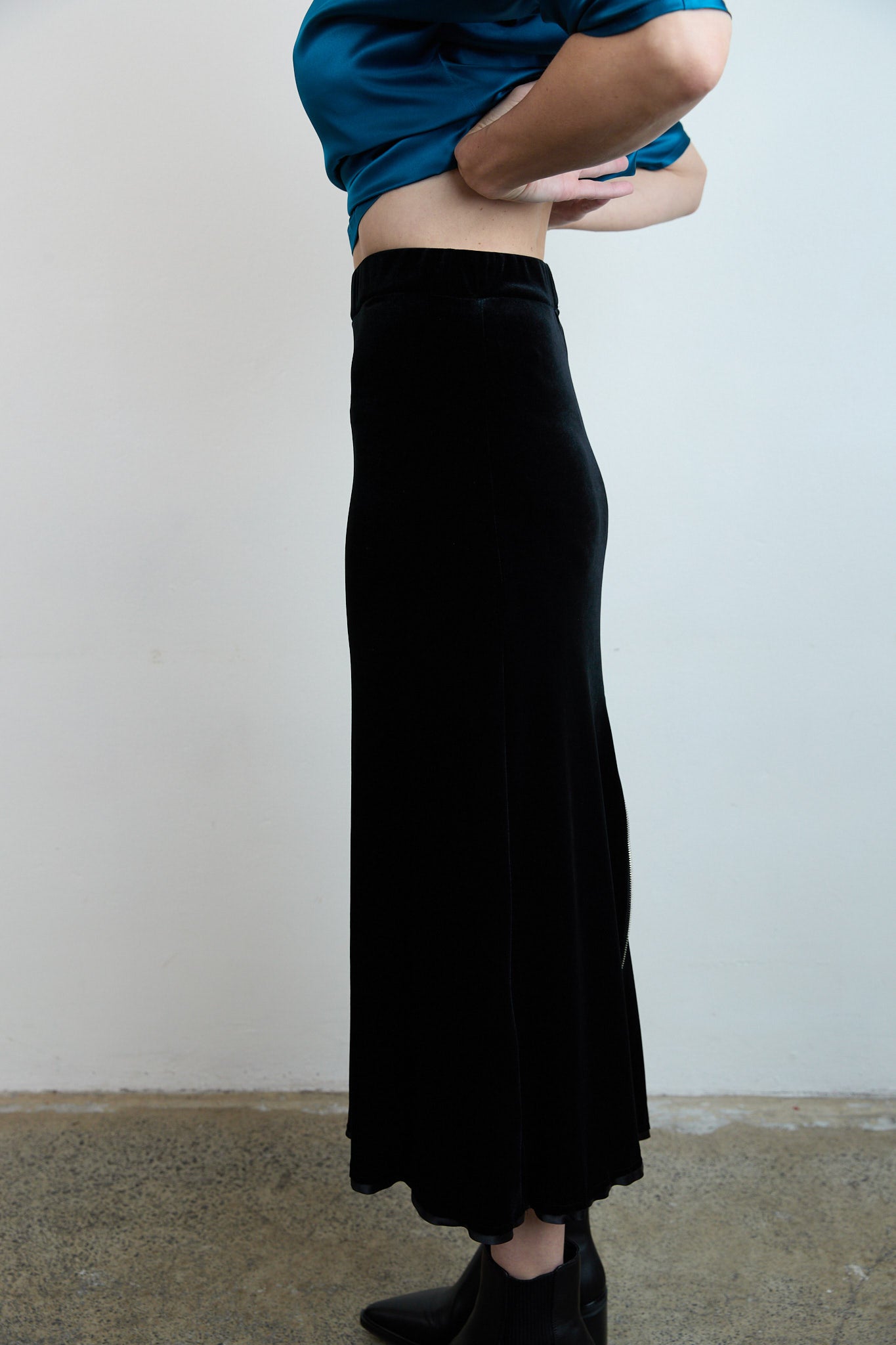 Harriet Velvet Skirt