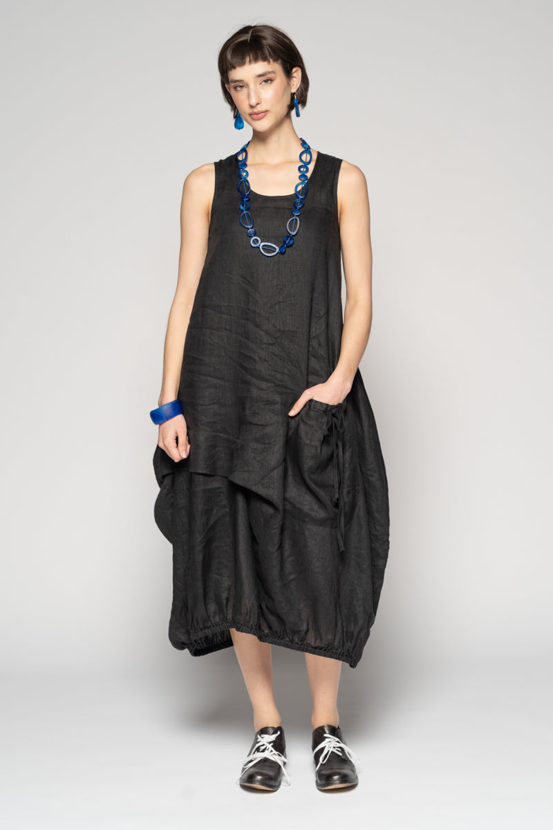 DOGSTAR Sabi Tuck Dress Black