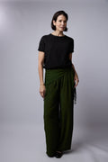 Anya Top Black Jacquard