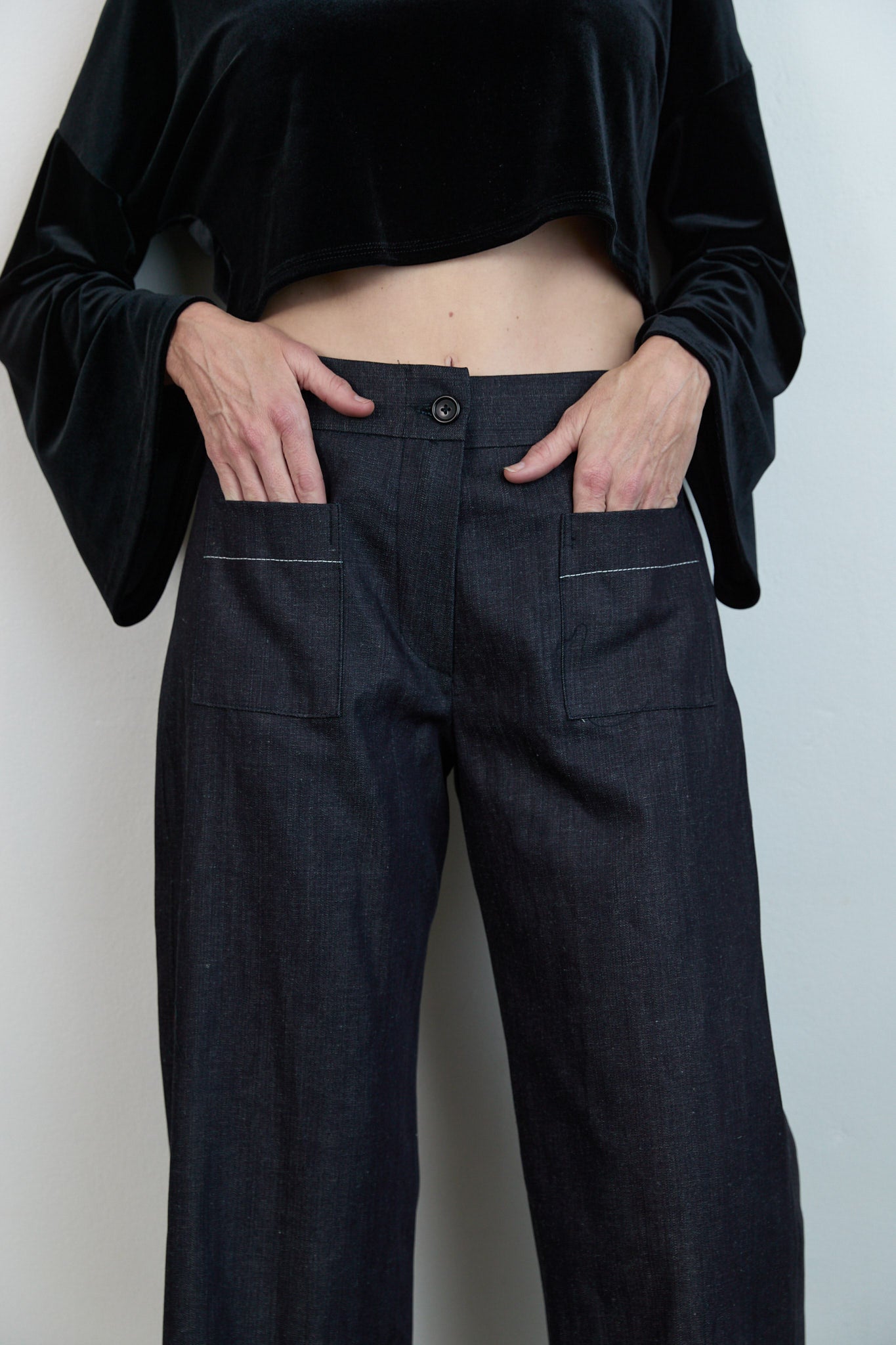Wide Leg Jeans Japanese denim