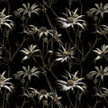 MS CHIEF DESIGNS Flannel Flowers in Chenille Midnight
