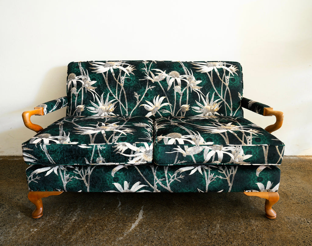 MS CHIEF DESIGNS Flannel Flowers in Chenille Forest