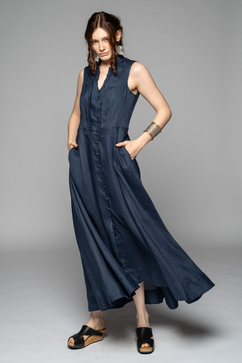 DOGSTAR Agnes Tuck Dress Ocean