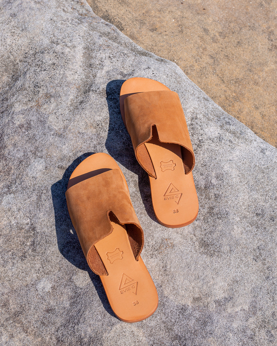 EVIE G Gamma Sandy Beige Sandals