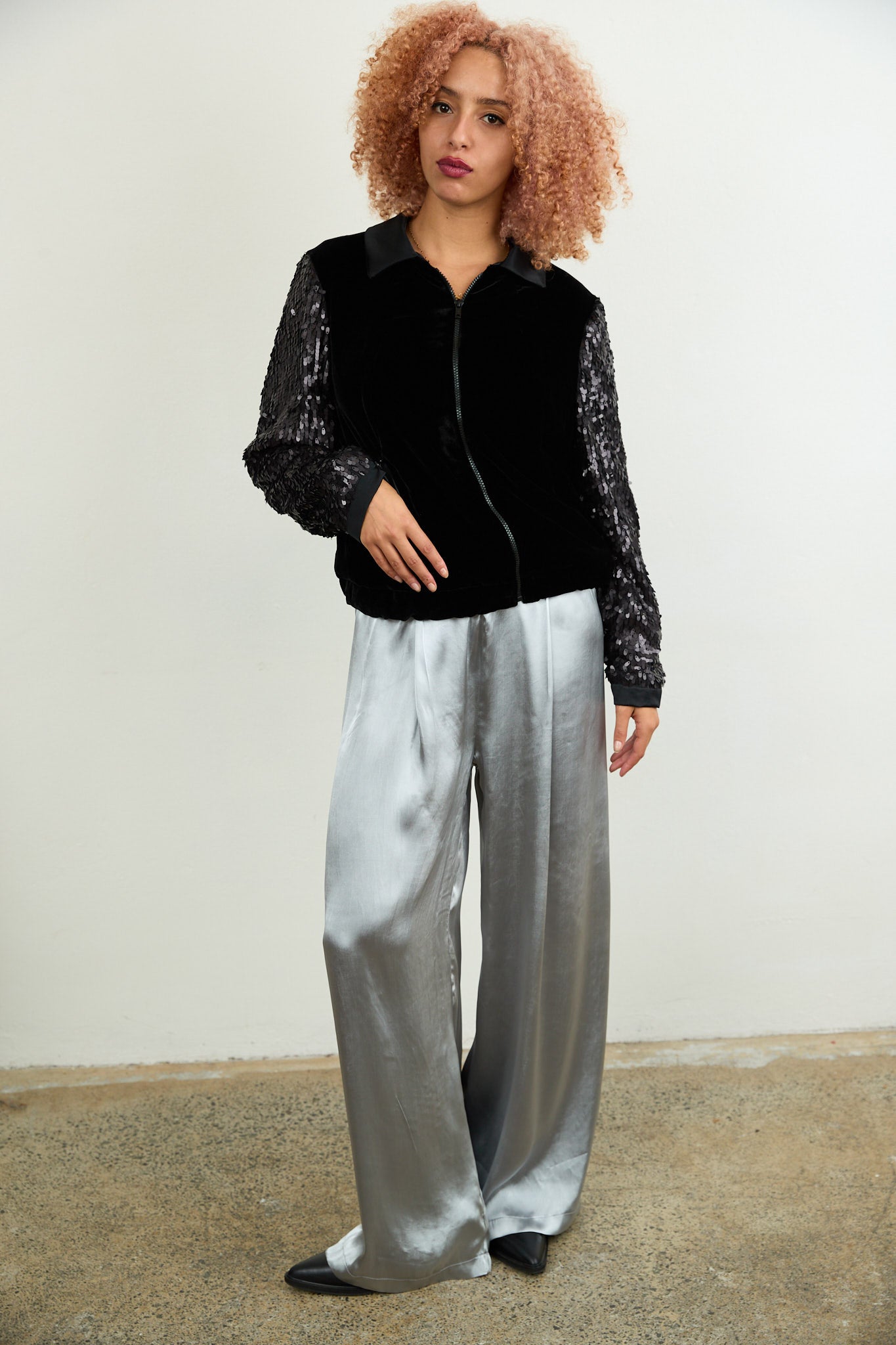 SYLVIA RILEY Erin Mercury Pants