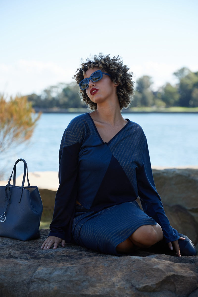SYLVIA RILEY Geo Top