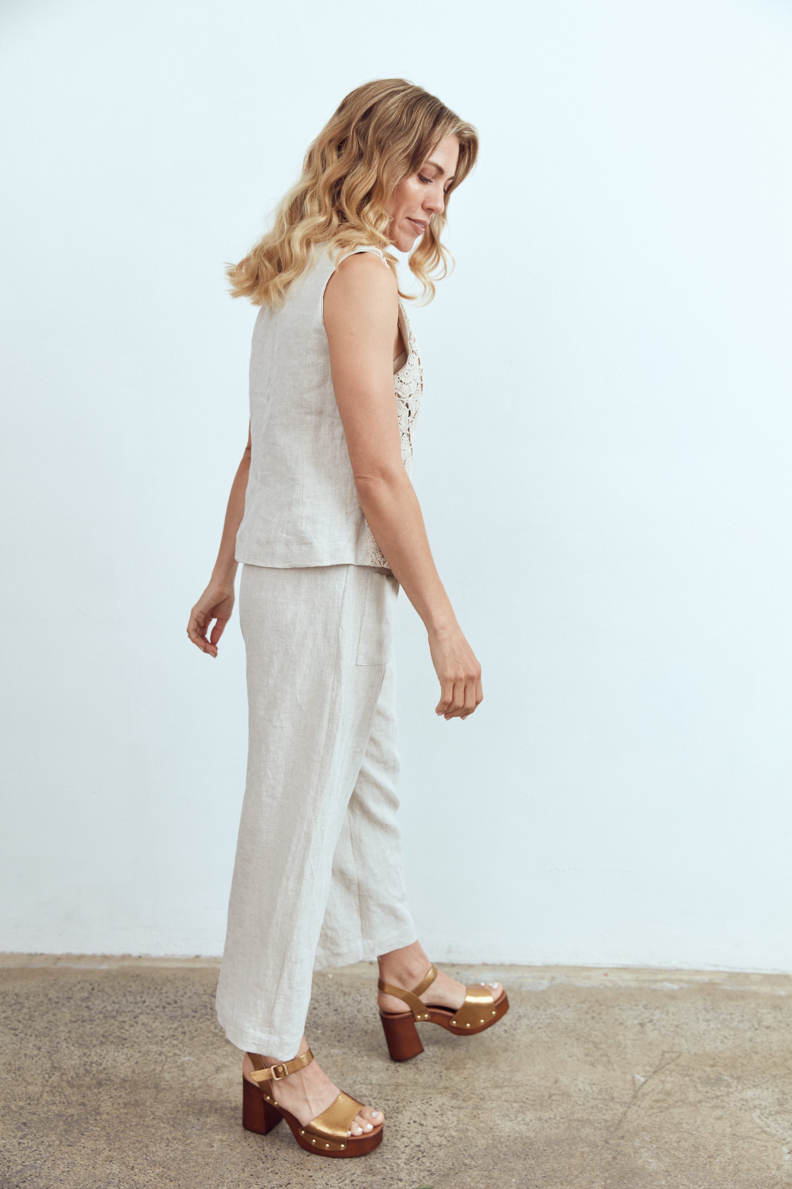 Annie Linen Pants