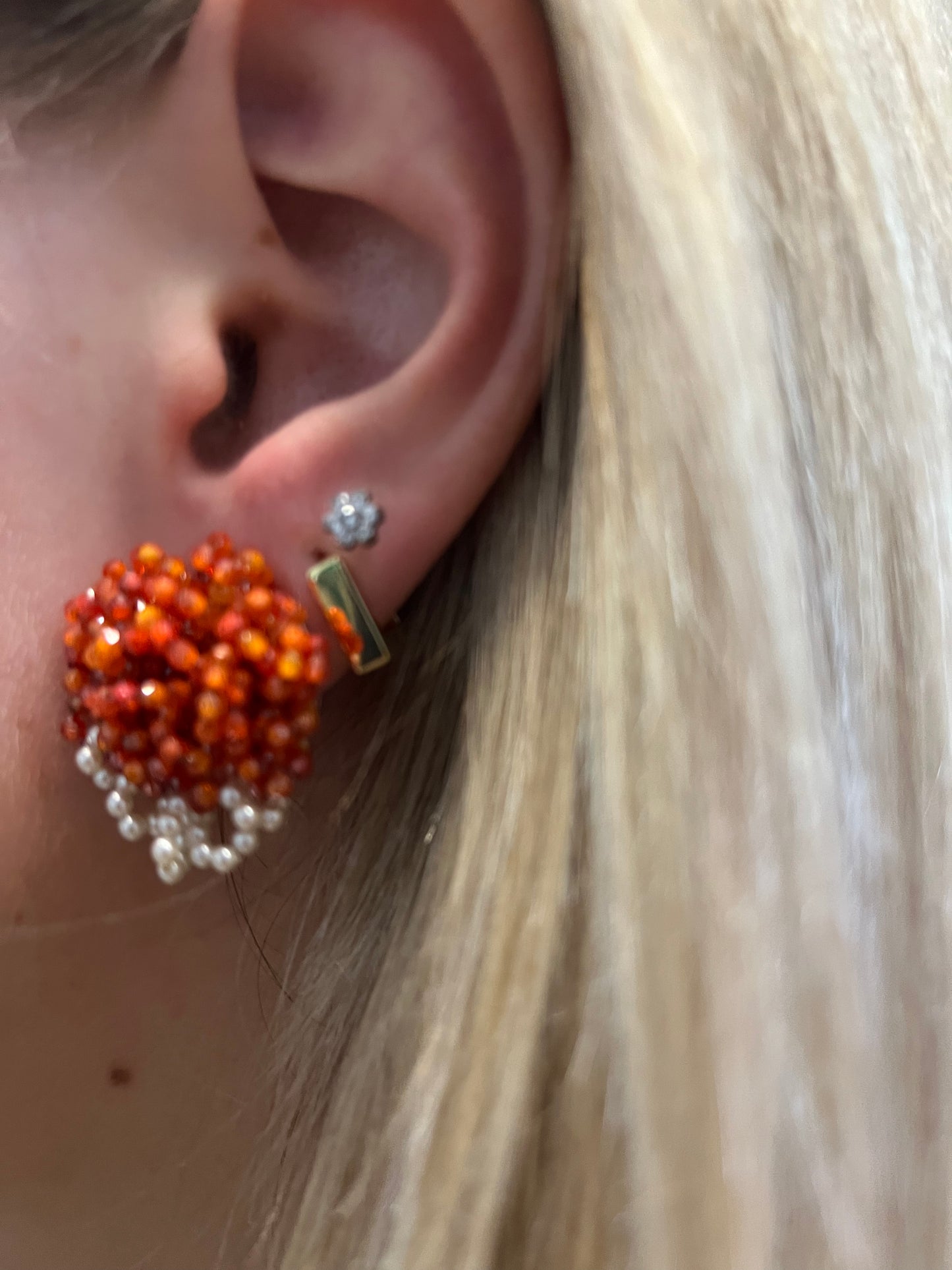 MANI Handmade beaded earrings