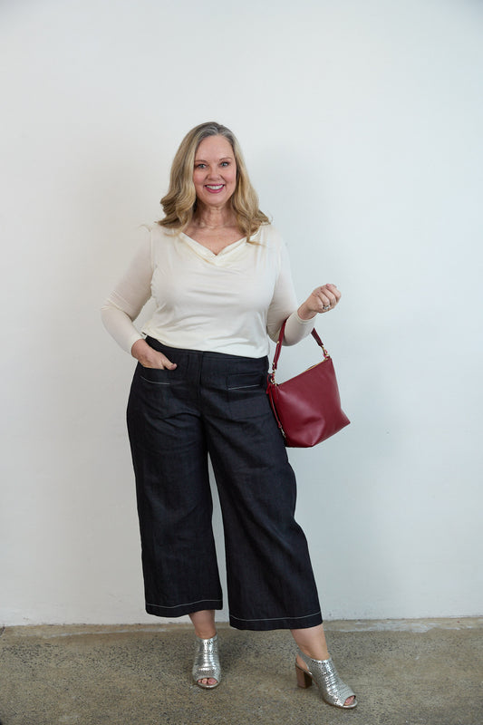 Wide Leg Jeans Japanese denim