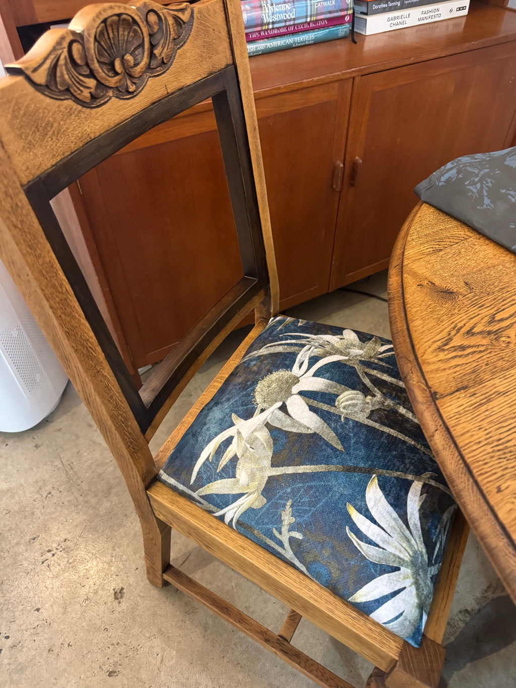 Dining table and chairs