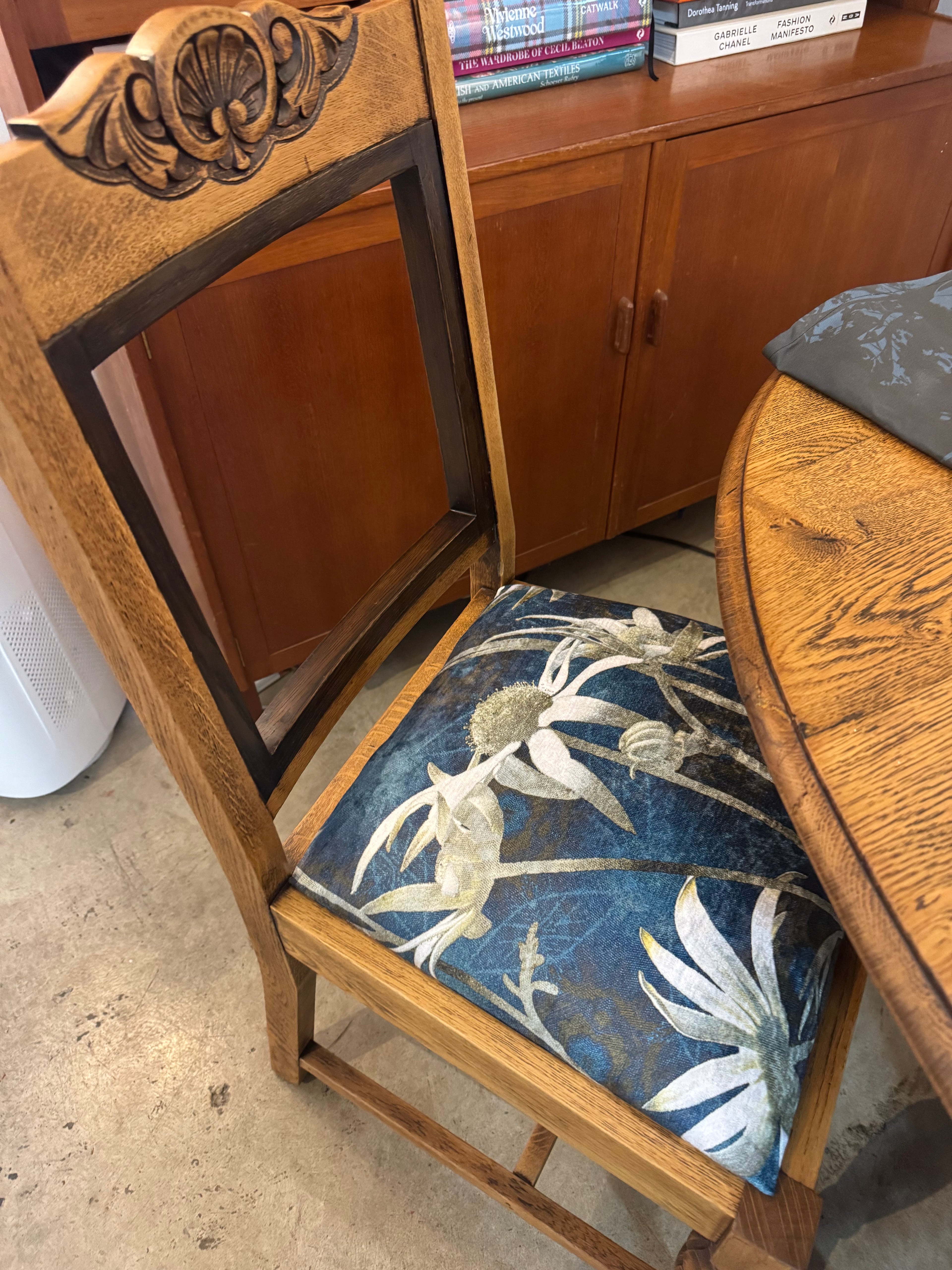 Dining table and chairs