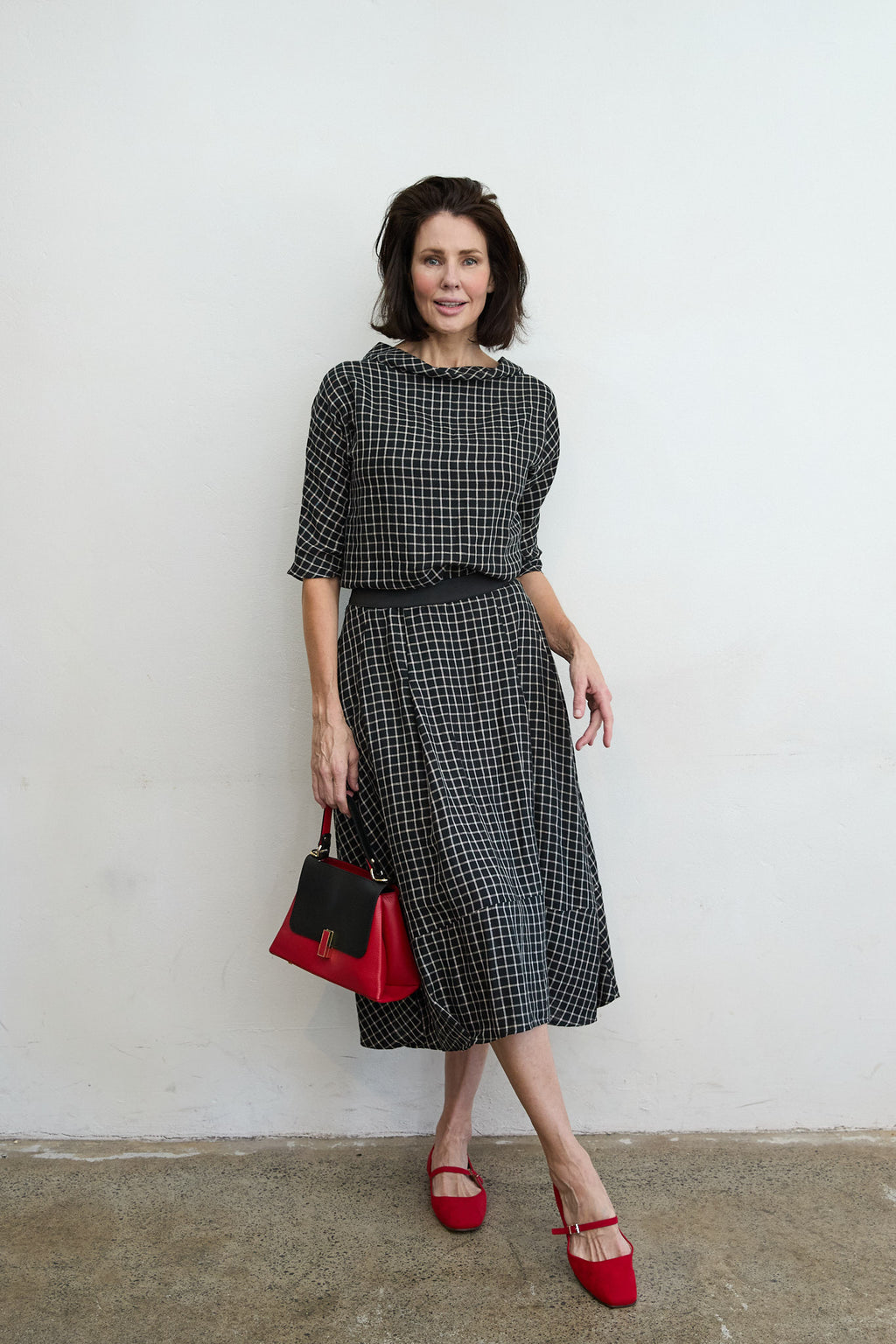 Guilia linen top