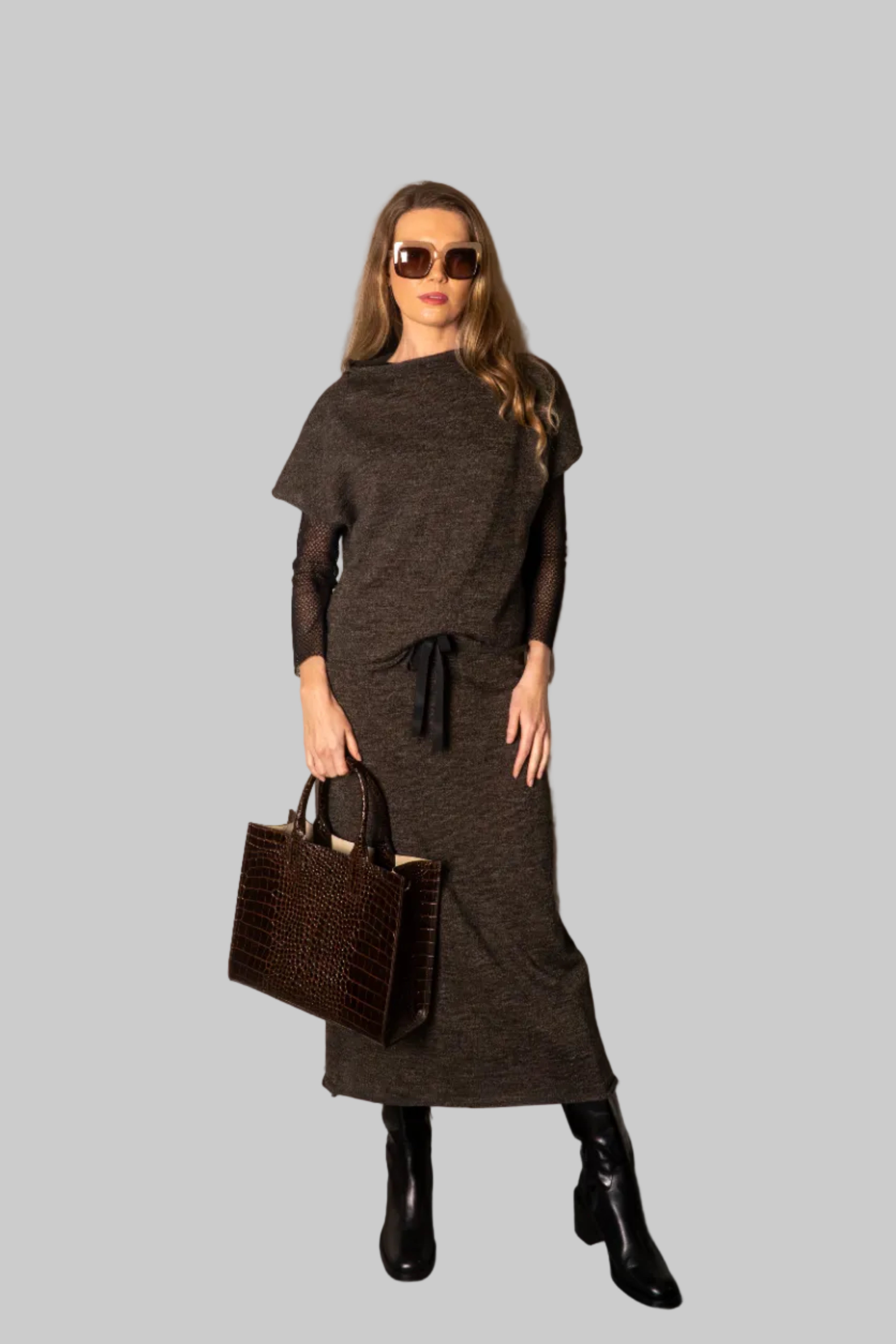 Ariana Knit Top Marle