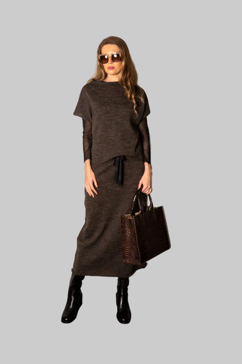 Ariana Knit Top Marle