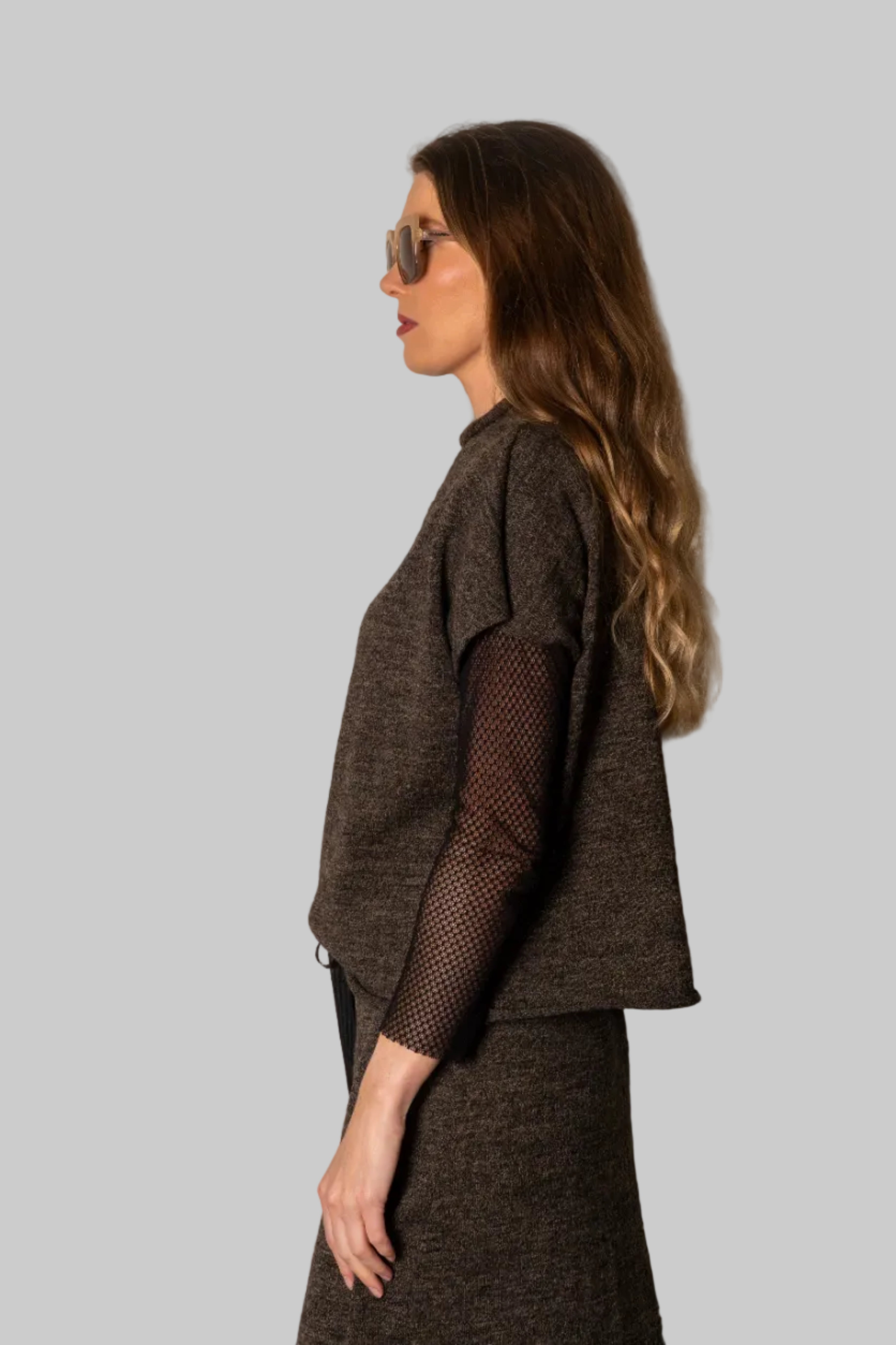 Ariana Knit Top Marle