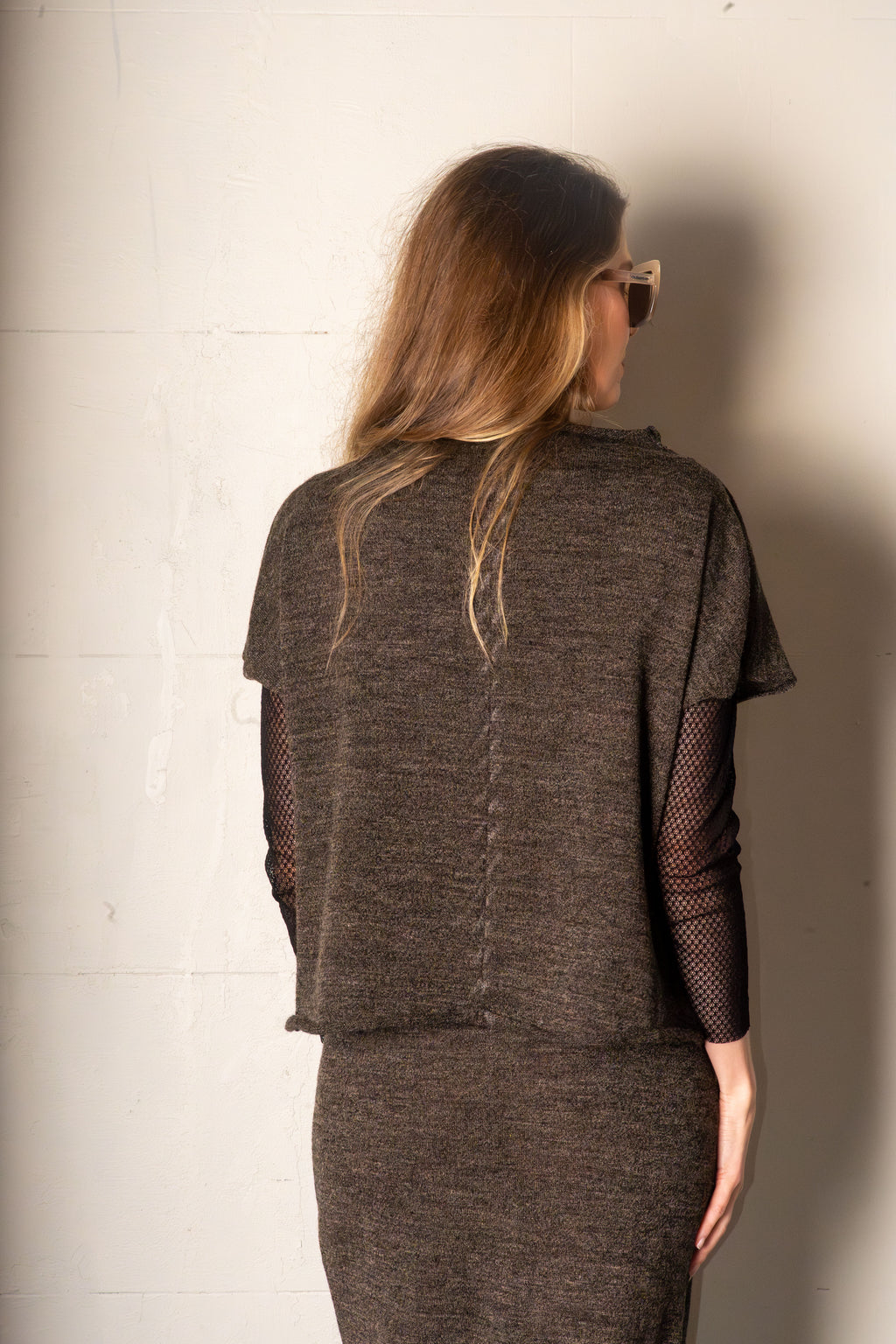 Ariana Knit Top Marle
