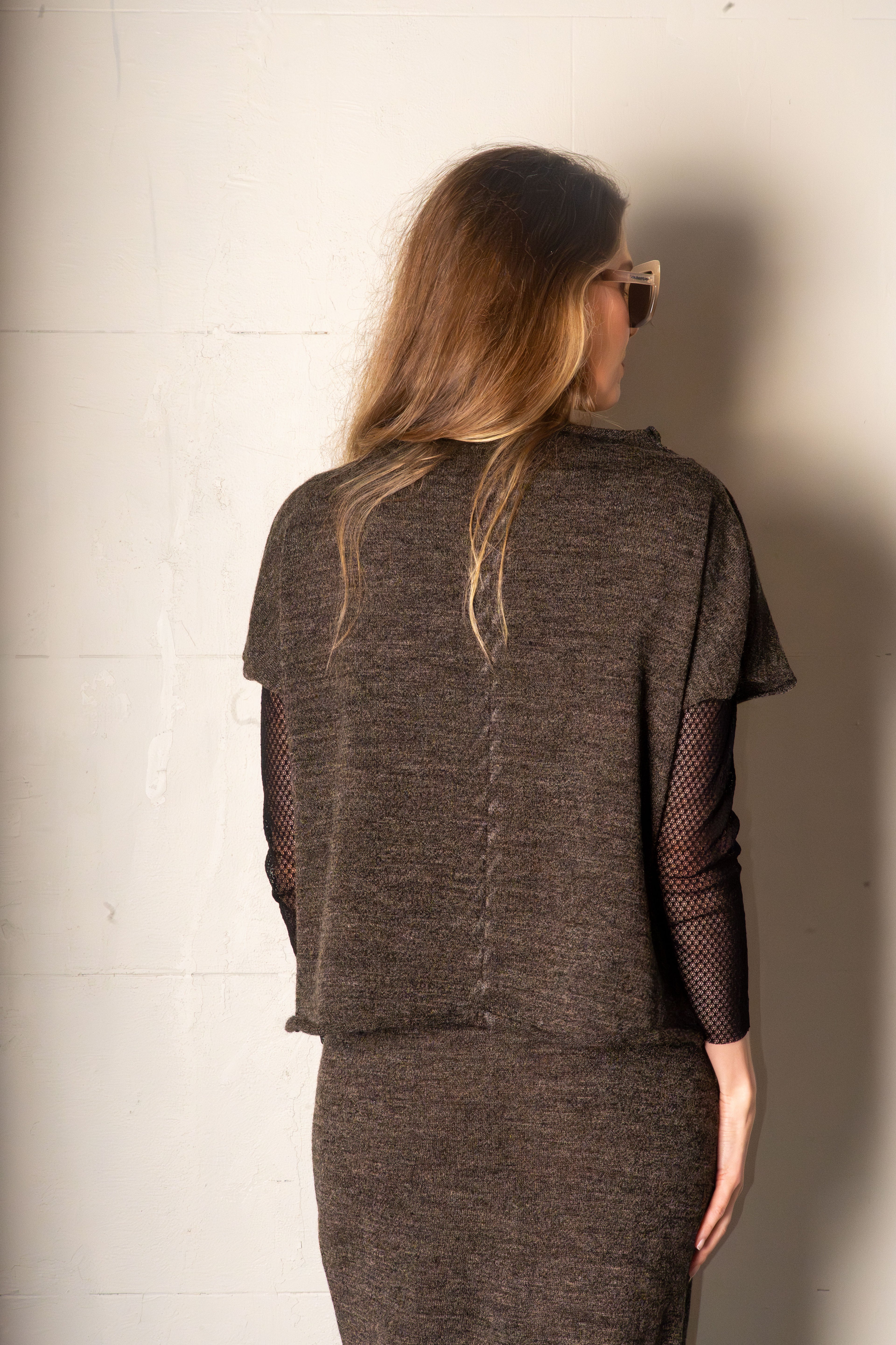 Ariana Knit Top Marle