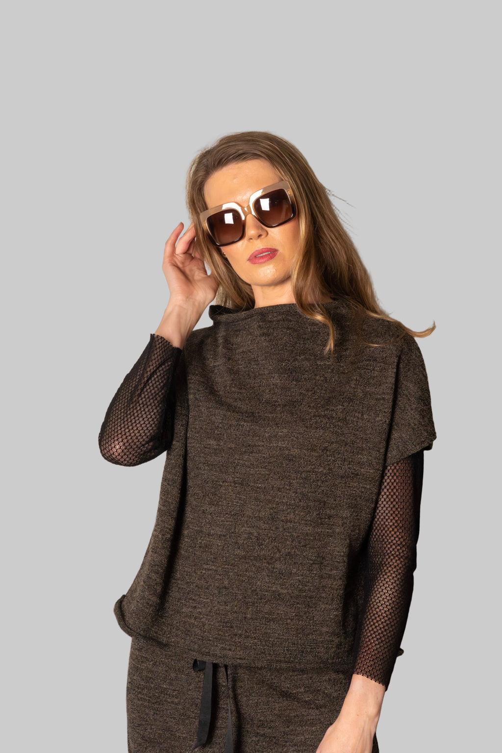 Ariana Knit Top Marle
