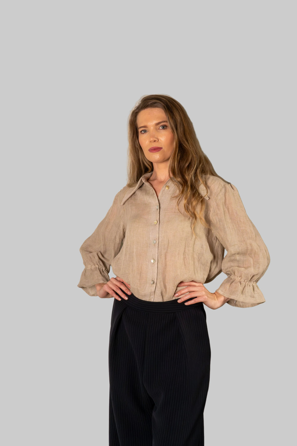Lennox Shirt-flax