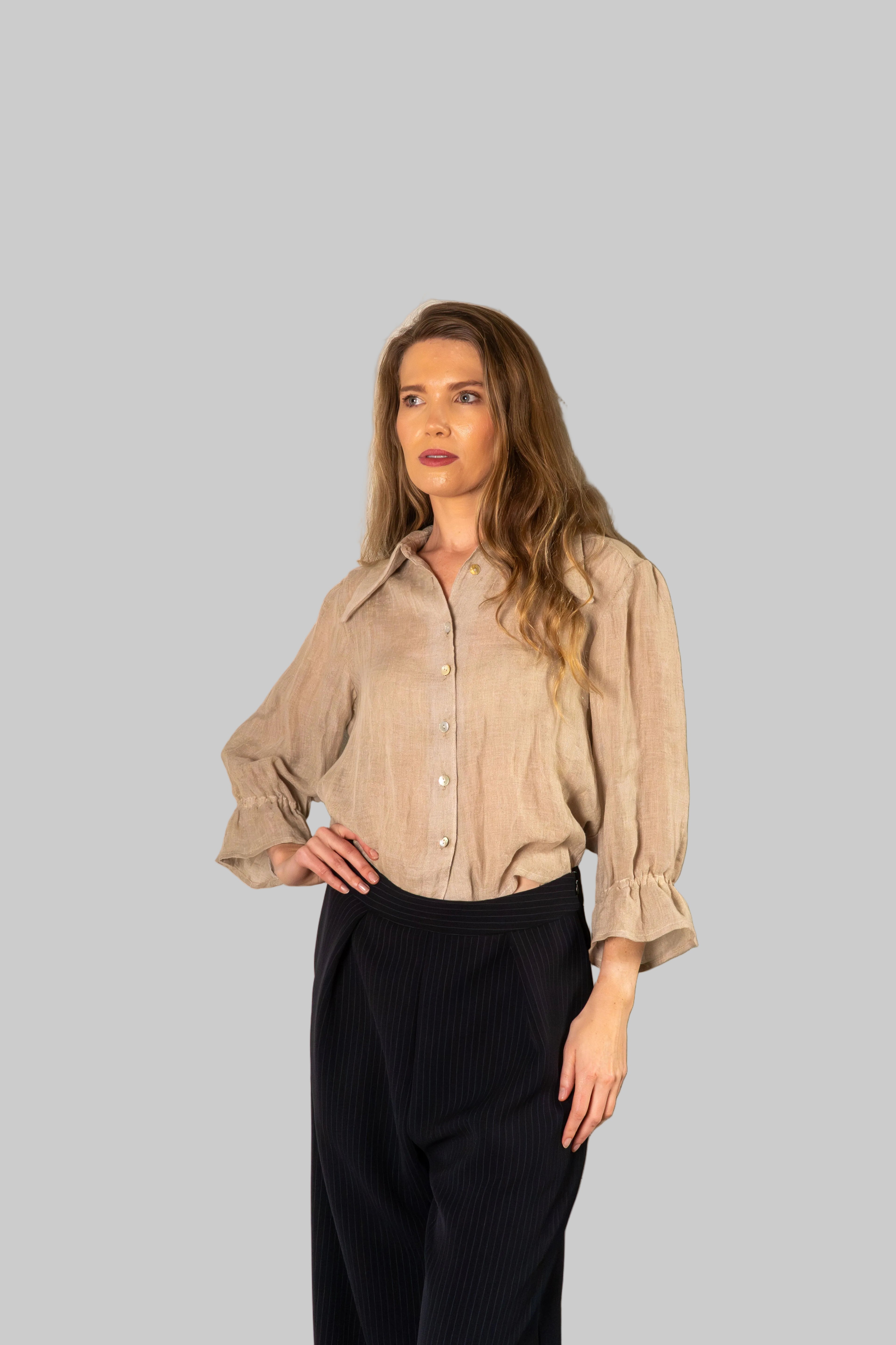 Lennox Shirt-flax
