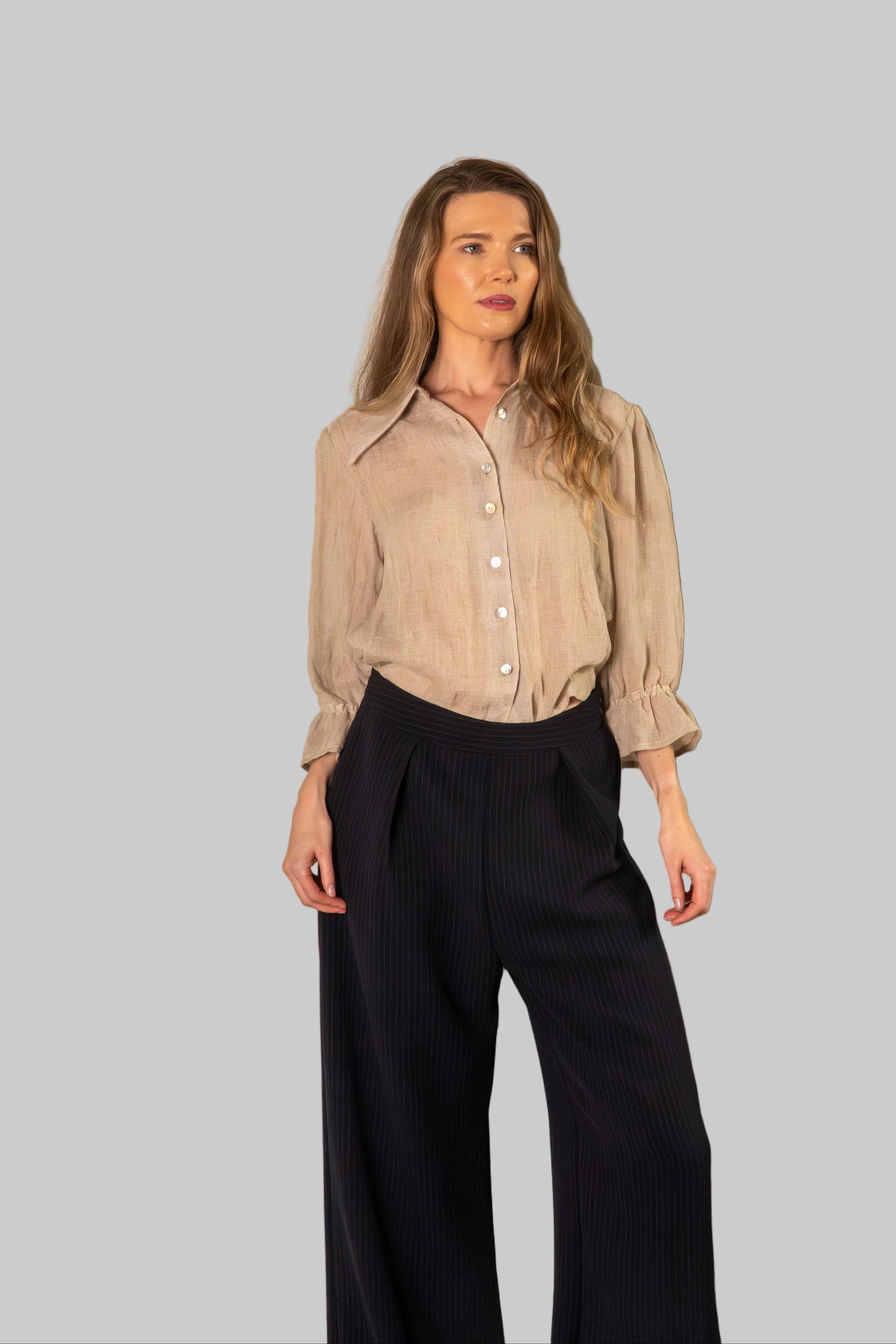 Lennox Shirt-flax